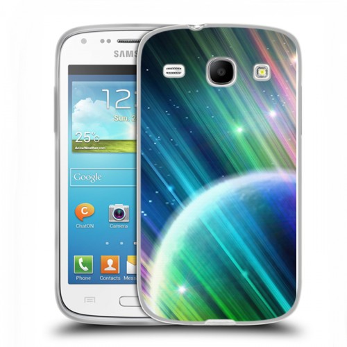 Дизайнерский пластиковый чехол для Samsung Galaxy Core Планеты
