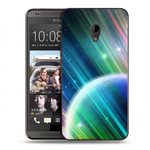 Дизайнерский пластиковый чехол для HTC Desire 700 Планеты