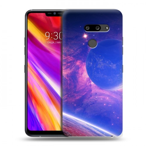 Дизайнерский пластиковый чехол для LG G8 ThinQ Планеты