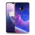 Дизайнерский пластиковый чехол для OnePlus 7 Планеты