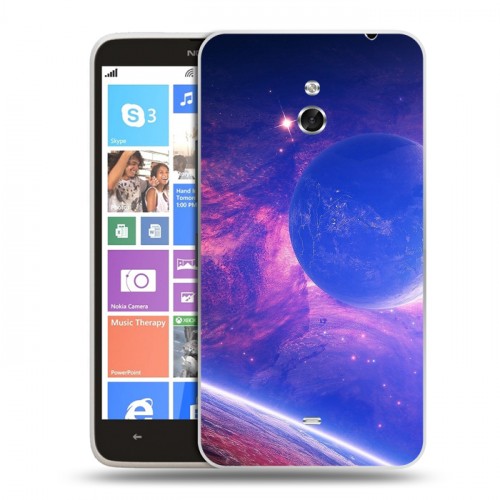 Дизайнерский пластиковый чехол для Nokia Lumia 1320 Планеты