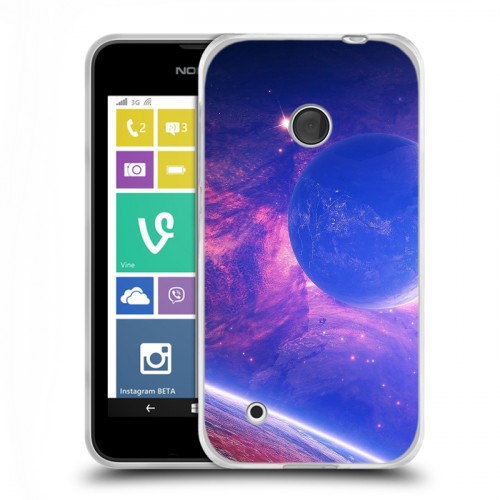 Дизайнерский пластиковый чехол для Nokia Lumia 530 Планеты