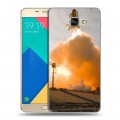 Дизайнерский силиконовый чехол для Samsung Galaxy A9 Космодром