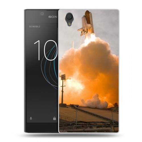 Дизайнерский пластиковый чехол для Sony Xperia L1 Космодром