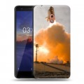 Дизайнерский силиконовый чехол для Nokia 2.1 Космодром