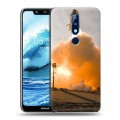 Дизайнерский силиконовый чехол для Nokia 5.1 Plus Космодром