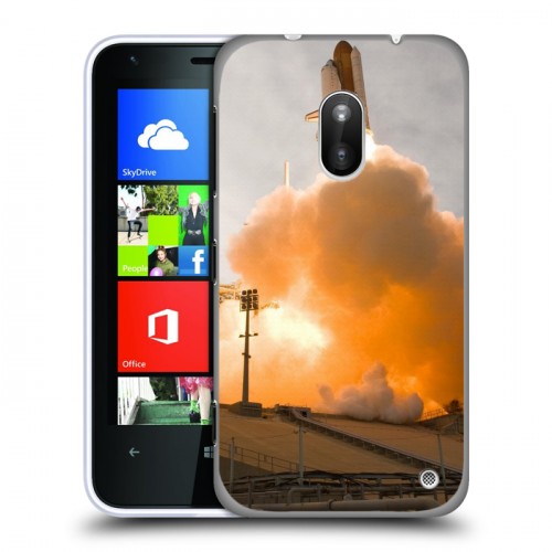 Дизайнерский пластиковый чехол для Nokia Lumia 620 Космодром