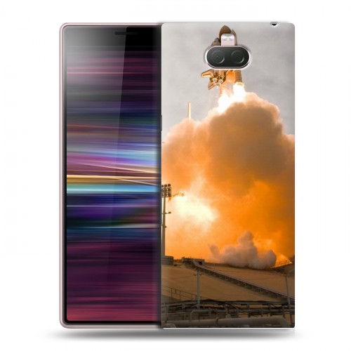 Дизайнерский силиконовый чехол для Sony Xperia 10 Космодром