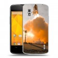 Дизайнерский пластиковый чехол для LG Google Nexus 4 Космодром