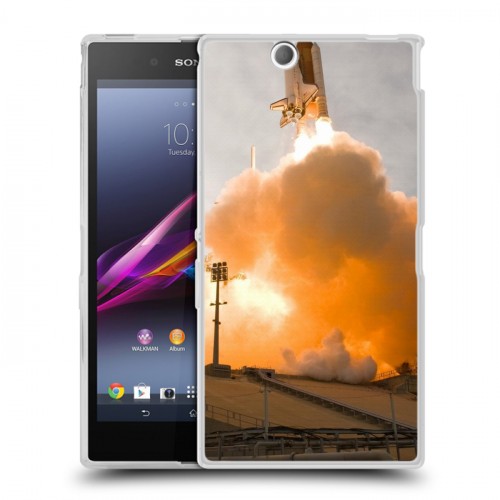 Дизайнерский пластиковый чехол для Sony Xperia Z Ultra  Космодром