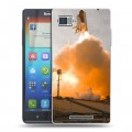 Дизайнерский пластиковый чехол для Lenovo Vibe Z Космодром