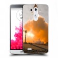 Дизайнерский пластиковый чехол для LG G3 (Dual-LTE) Космодром