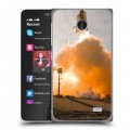 Дизайнерский пластиковый чехол для Nokia X Космодром