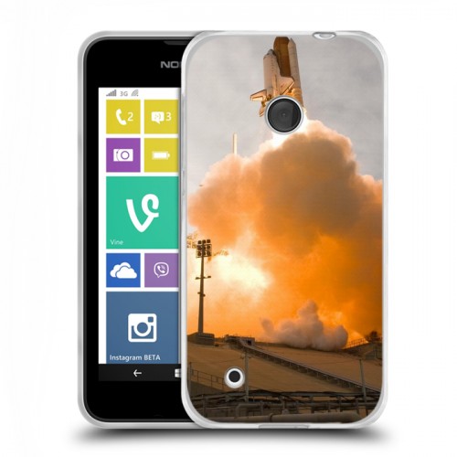 Дизайнерский пластиковый чехол для Nokia Lumia 530 Космодром