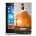 Дизайнерский пластиковый чехол для Microsoft Lumia 435 Космодром