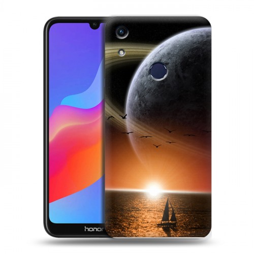 Дизайнерский пластиковый чехол для Huawei Honor 8A Сатурн