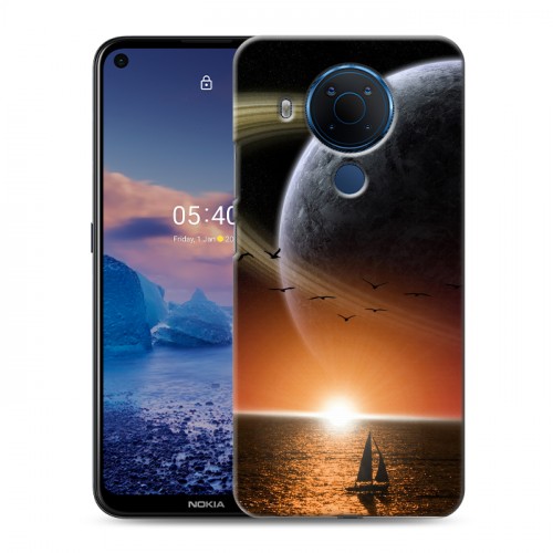 Дизайнерский силиконовый чехол для Nokia 5.4 Сатурн