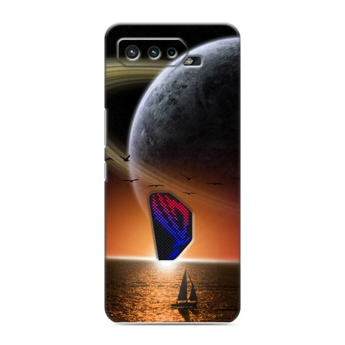 Дизайнерский силиконовый чехол для ASUS ROG Phone 5 Сатурн