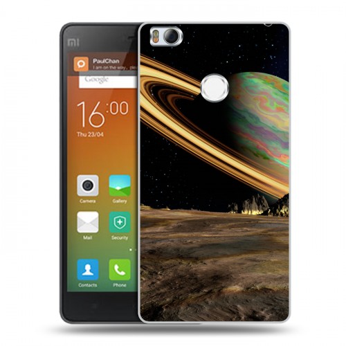 Дизайнерский пластиковый чехол для Xiaomi Mi4S Сатурн