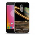 Дизайнерский силиконовый чехол для Lenovo K6 Сатурн