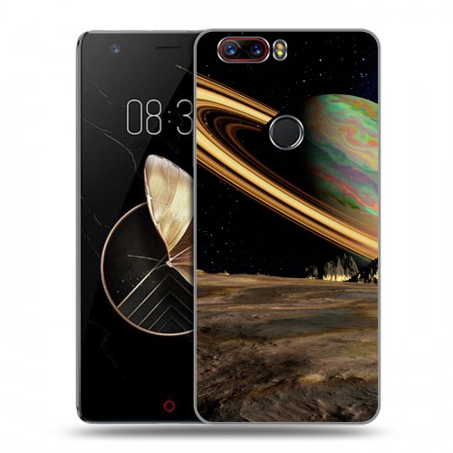 Дизайнерский пластиковый чехол для ZTE Nubia Z17 Сатурн