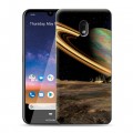 Дизайнерский силиконовый чехол для Nokia 2.2 Сатурн