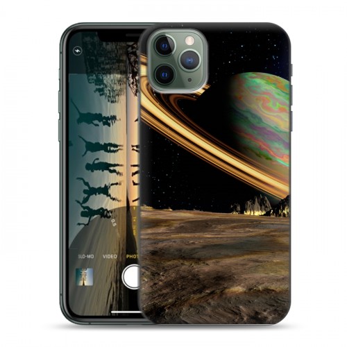 Дизайнерский пластиковый чехол для Iphone 11 Pro Сатурн