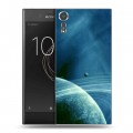 Дизайнерский пластиковый чехол для Sony Xperia XZs Сатурн