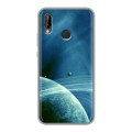 Дизайнерский силиконовый чехол для Huawei P20 Lite Сатурн