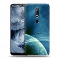 Дизайнерский силиконовый чехол для Nokia 6.1 Plus Сатурн