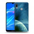 Дизайнерский пластиковый чехол для Huawei Y6 (2019) Сатурн