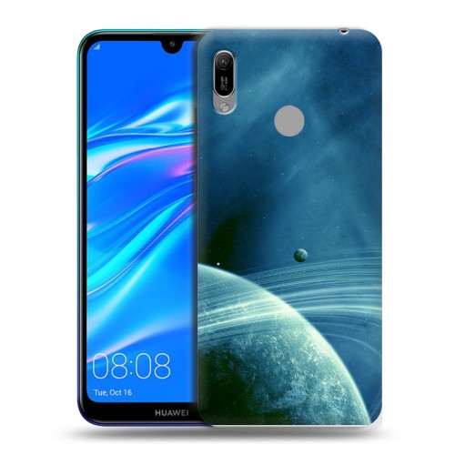 Дизайнерский пластиковый чехол для Huawei Y6 (2019) Сатурн