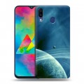 Дизайнерский пластиковый чехол для Samsung Galaxy M20 Сатурн