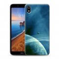 Дизайнерский силиконовый чехол для Xiaomi RedMi 7A Сатурн