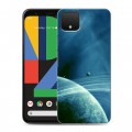 Дизайнерский пластиковый чехол для Google Pixel 4 XL Сатурн