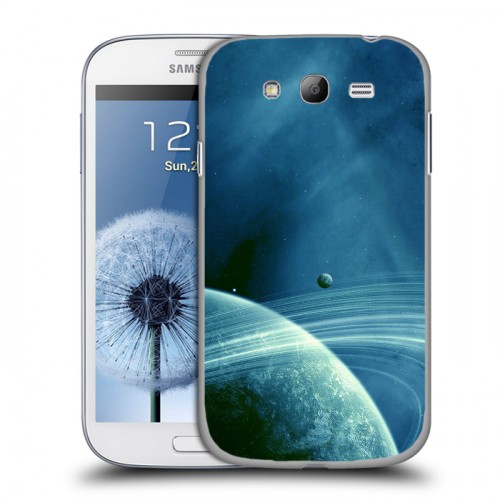 Дизайнерский пластиковый чехол для Samsung Galaxy Grand Сатурн
