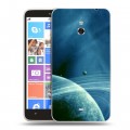 Дизайнерский пластиковый чехол для Nokia Lumia 1320 Сатурн