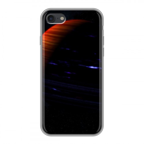 Дизайнерский силиконовый чехол для Iphone 7 Сатурн