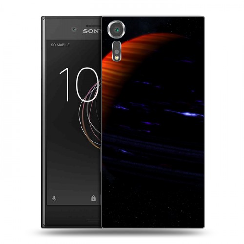 Дизайнерский пластиковый чехол для Sony Xperia XZs Сатурн