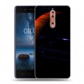 Дизайнерский пластиковый чехол для Nokia 8 Сатурн