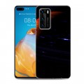 Дизайнерский силиконовый с усиленными углами чехол для Huawei P40 Сатурн