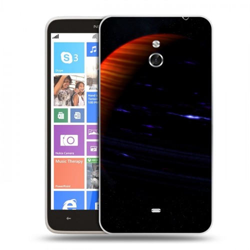 Дизайнерский пластиковый чехол для Nokia Lumia 1320 Сатурн