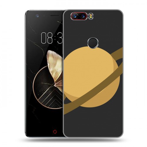 Дизайнерский пластиковый чехол для ZTE Nubia Z17 Сатурн