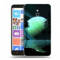 Дизайнерский пластиковый чехол для Nokia Lumia 1320 Сатурн