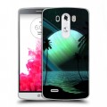 Дизайнерский пластиковый чехол для LG G3 (Dual-LTE) Сатурн