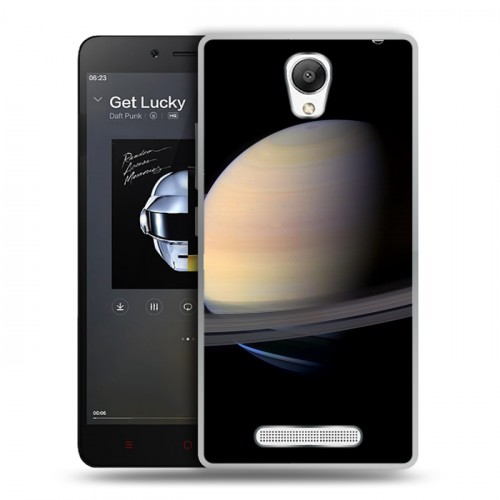 Дизайнерский силиконовый чехол для Xiaomi RedMi Note 2 Сатурн
