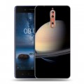 Дизайнерский пластиковый чехол для Nokia 8 Сатурн