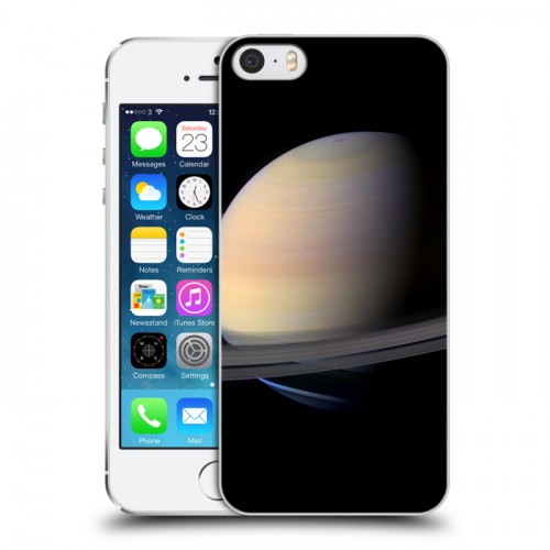 Дизайнерский пластиковый чехол для Iphone 5s Сатурн