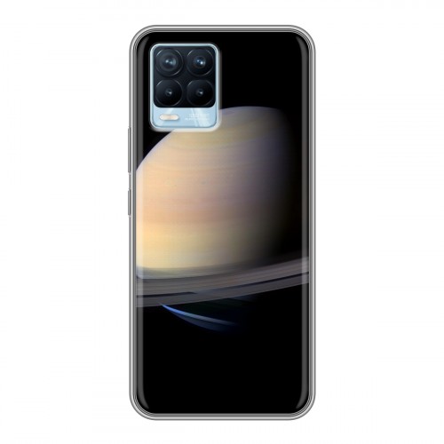 Дизайнерский пластиковый чехол для Realme 8 Сатурн