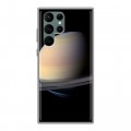 Дизайнерский пластиковый чехол для Samsung Galaxy S22 Ultra Сатурн